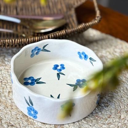 Lavender cereal bowl