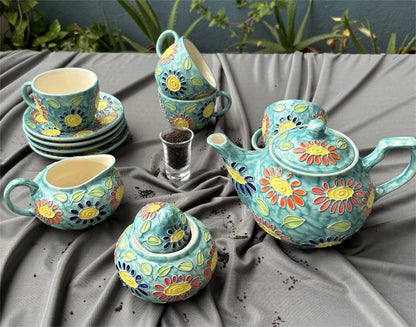 Petal Radiance Tea Set