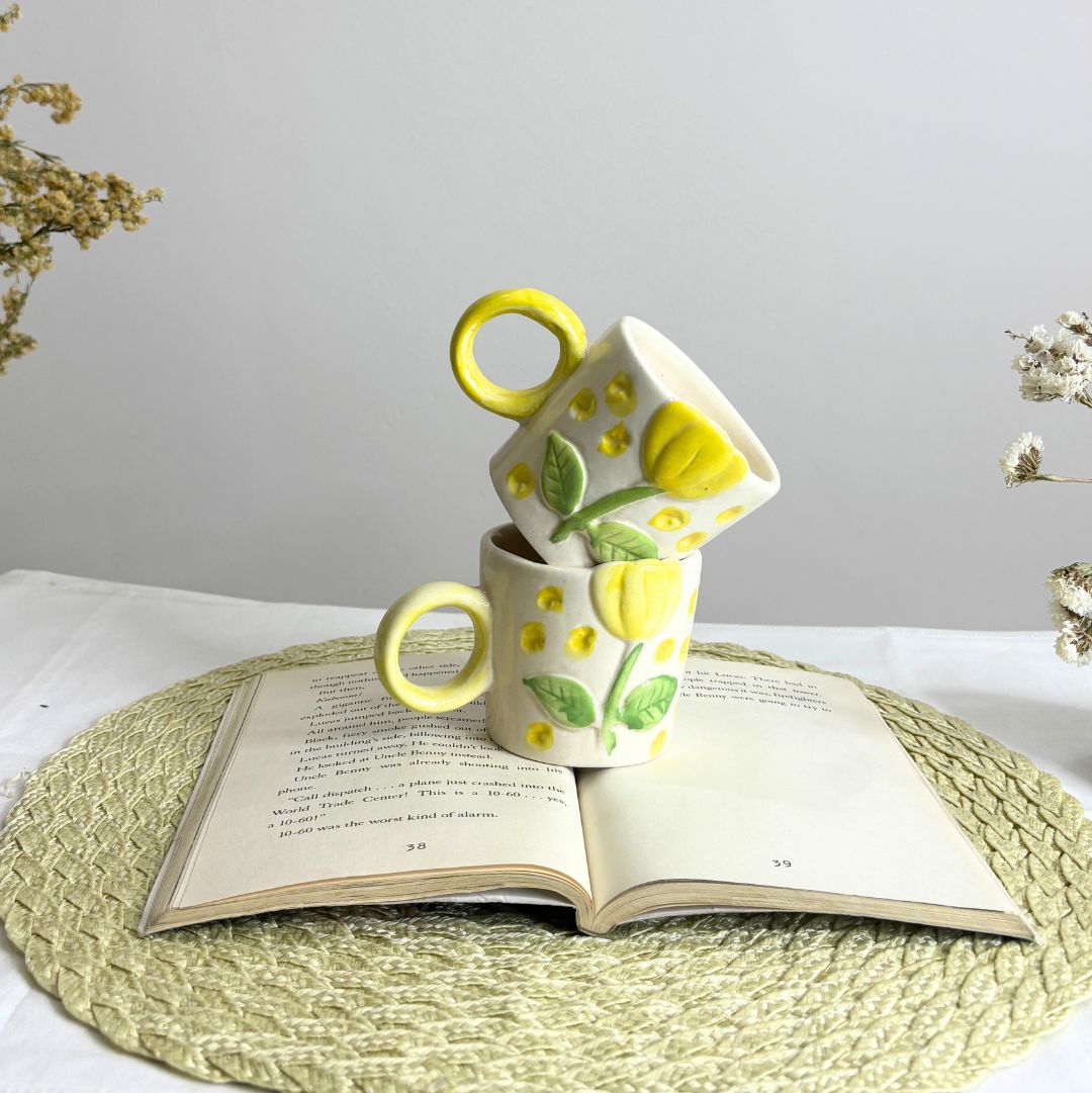 Yellow Flower Mug