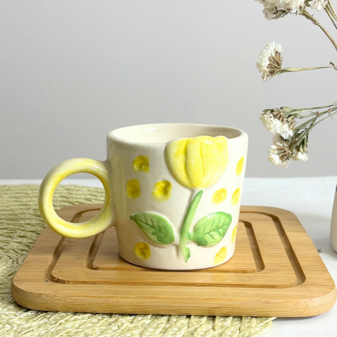 Yellow Flower Mug