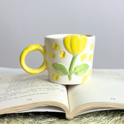 Yellow Flower Mug