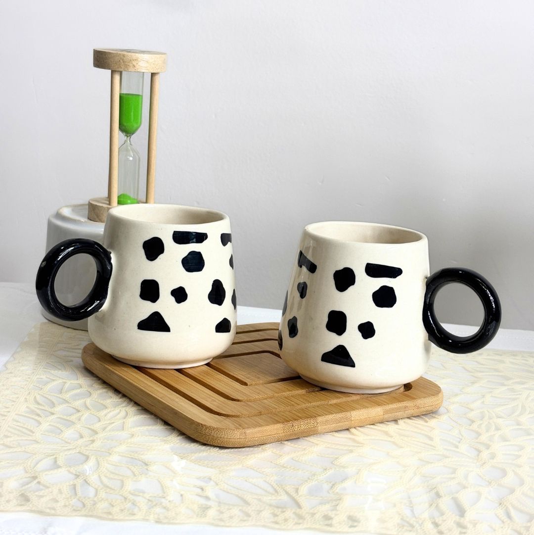 Black Dot Mug