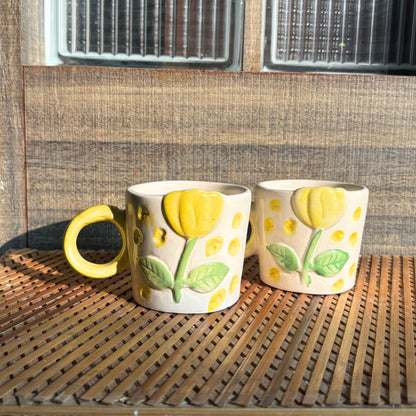 Yellow Flower Mug