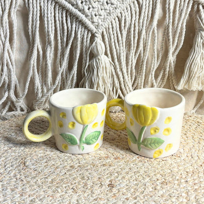 Yellow Flower Mug