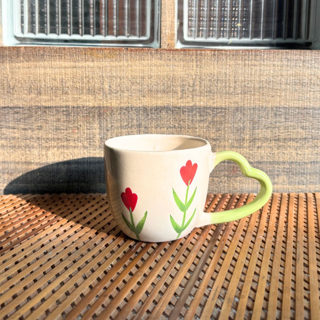 Heart Handle Cup Set of 2