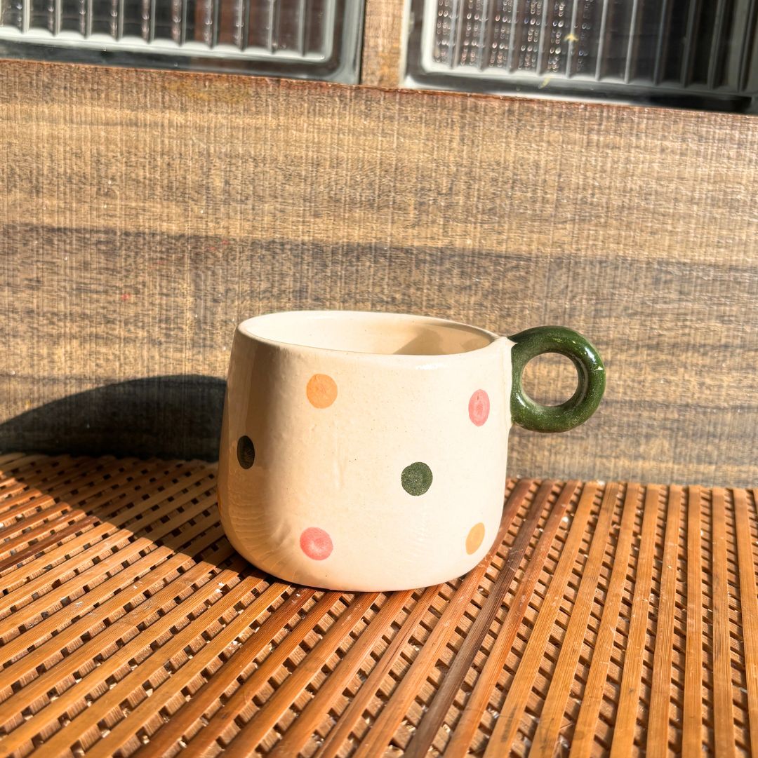 Dot and Line Tea Cup Set of 2