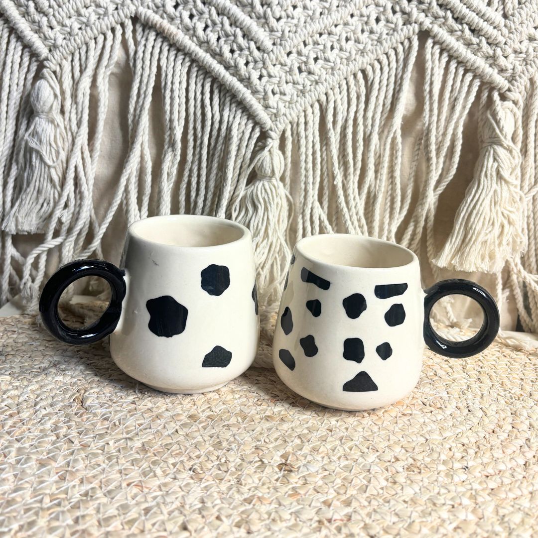 Black Dot Mug