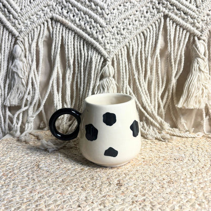 Black Dot Mug