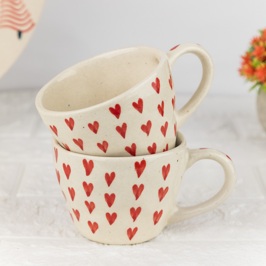 Coffee Cup
Handmade Ceramic Cup
Handpainted Cup
Travel Cup
Heart Cup
Microwave Dishwasher -Safe
Tea Cup