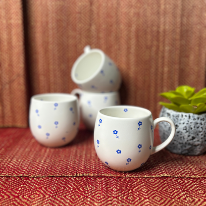 Bloom Porcelain Premium Mug / Cup Set of 6